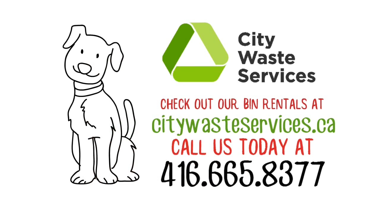 City Waste Services Garbage Bin Rentals Video