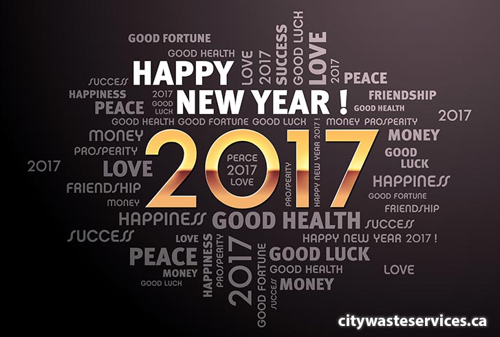 Happy New Year 2017 - City Waste Services