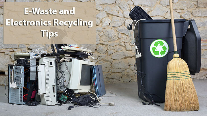 e waste and electronics recycling tips